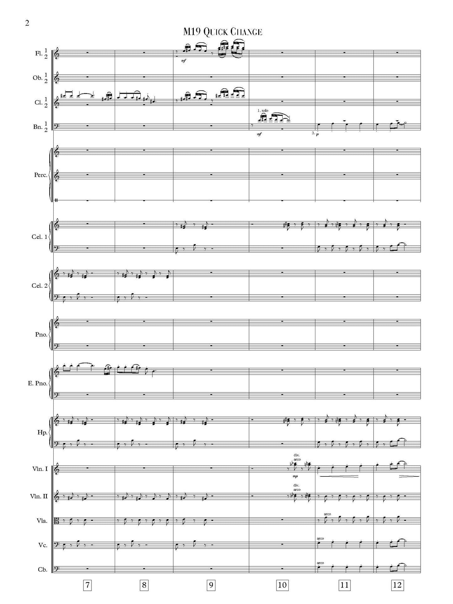 TEA TIME WITH MRS. SELLNER from Mrs. Doubtfire - Howard Shore (Score Only) **DIGITAL DOWNLOAD**
