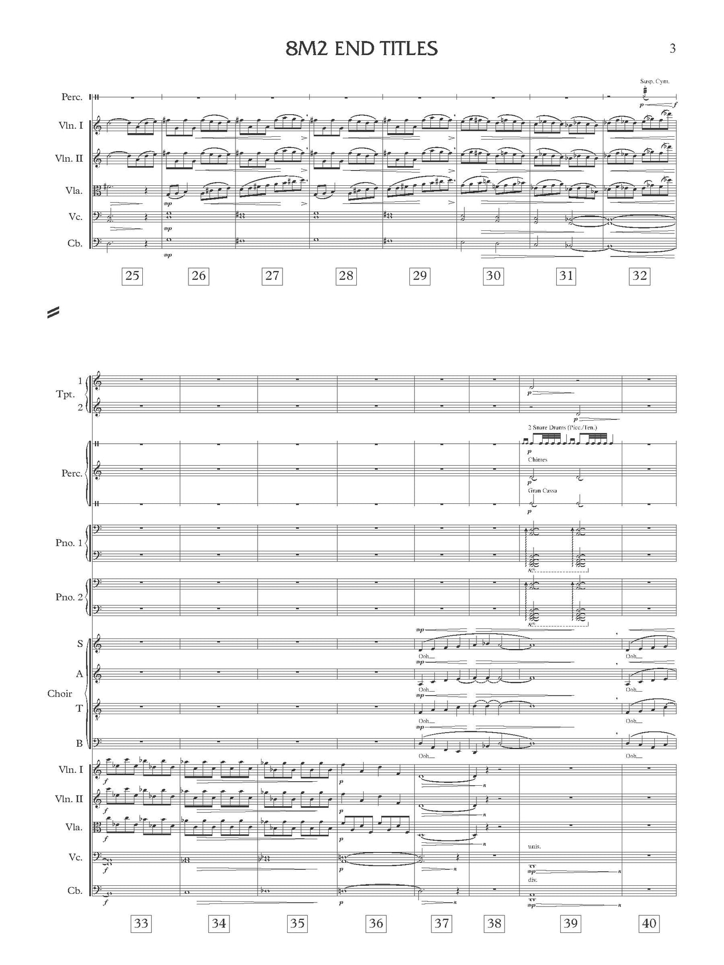 END CREDITS from ENEMY AT THE GATES - James Horner (Score Only) **DIGITAL DOWNLOAD**