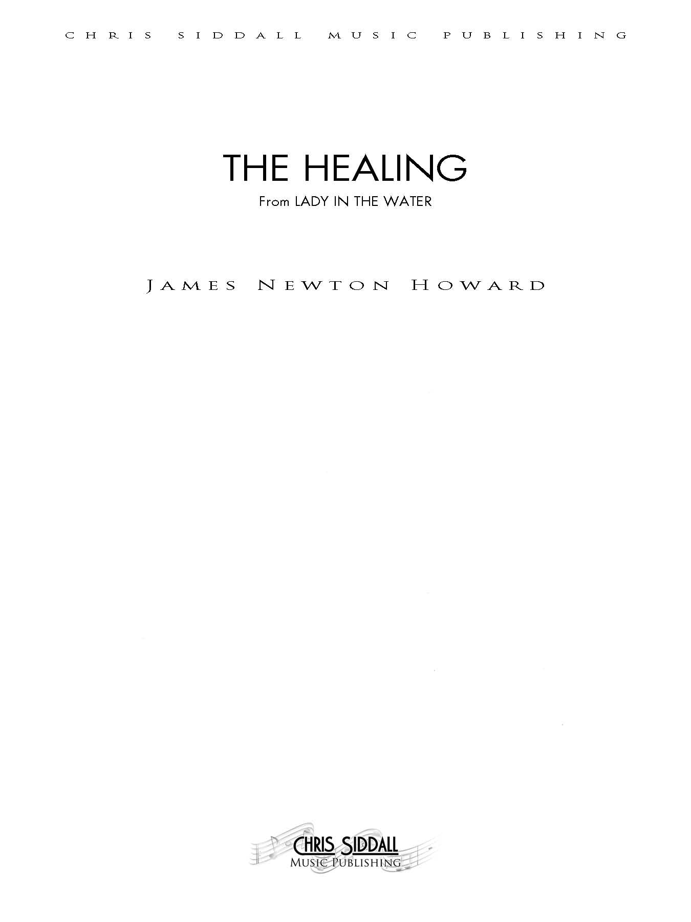 THE HEALING from Lady in the Water - James Newton Howard (Score Only) **DIGITAL DOWNLOAD**