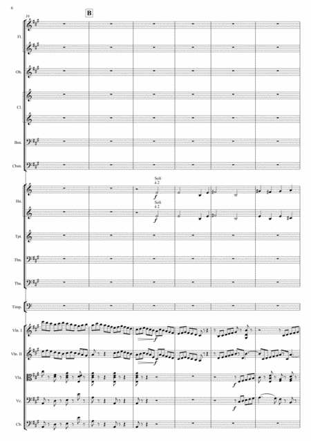 A CAROL SYMPHONY - Victor Hely-Hutchinson **PRINTED SCORE**