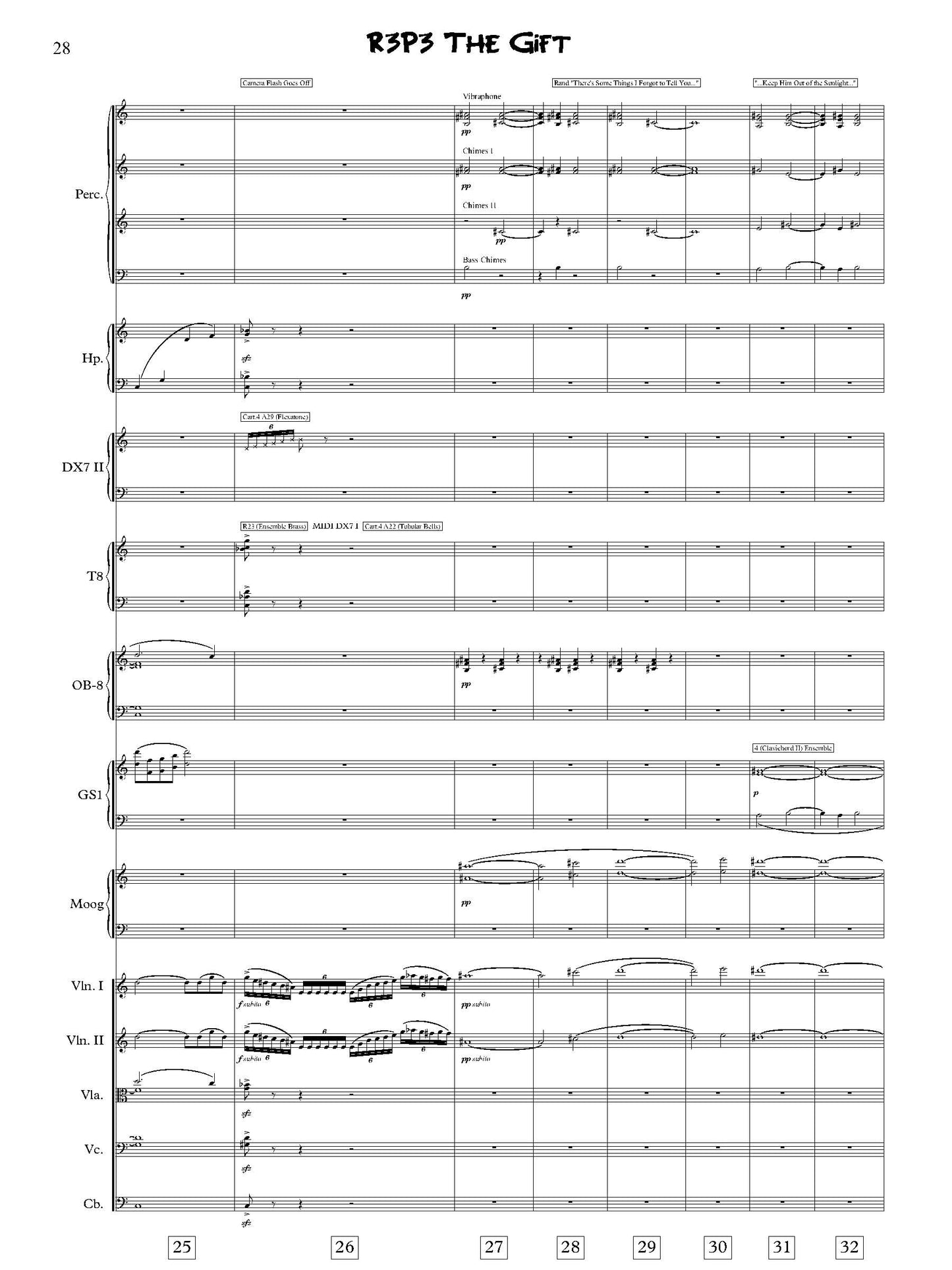 Jerry Goldsmith's "GREMLINS" in Full Score
