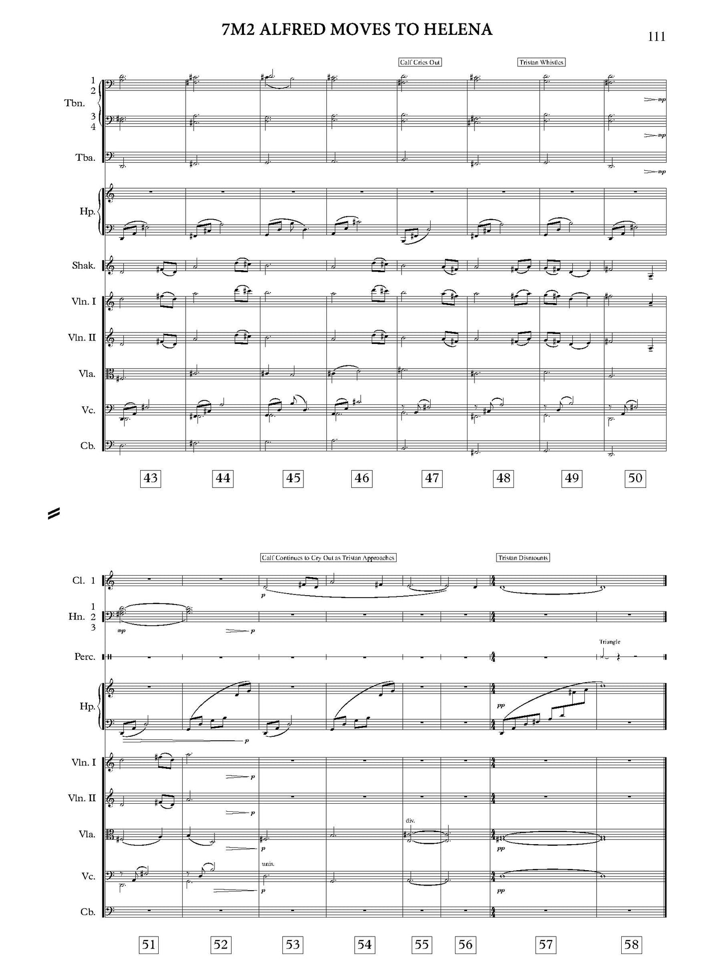 James Horner's "LEGENDS OF THE FALL" in Full Score