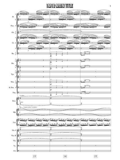 MAIN TITLE from Airplane! - Elmer Bernstein (Score Only) **DIGITAL DOWNLOAD**