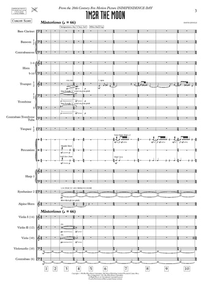 David Arnold's "INDEPENDENCE DAY" in Full Score