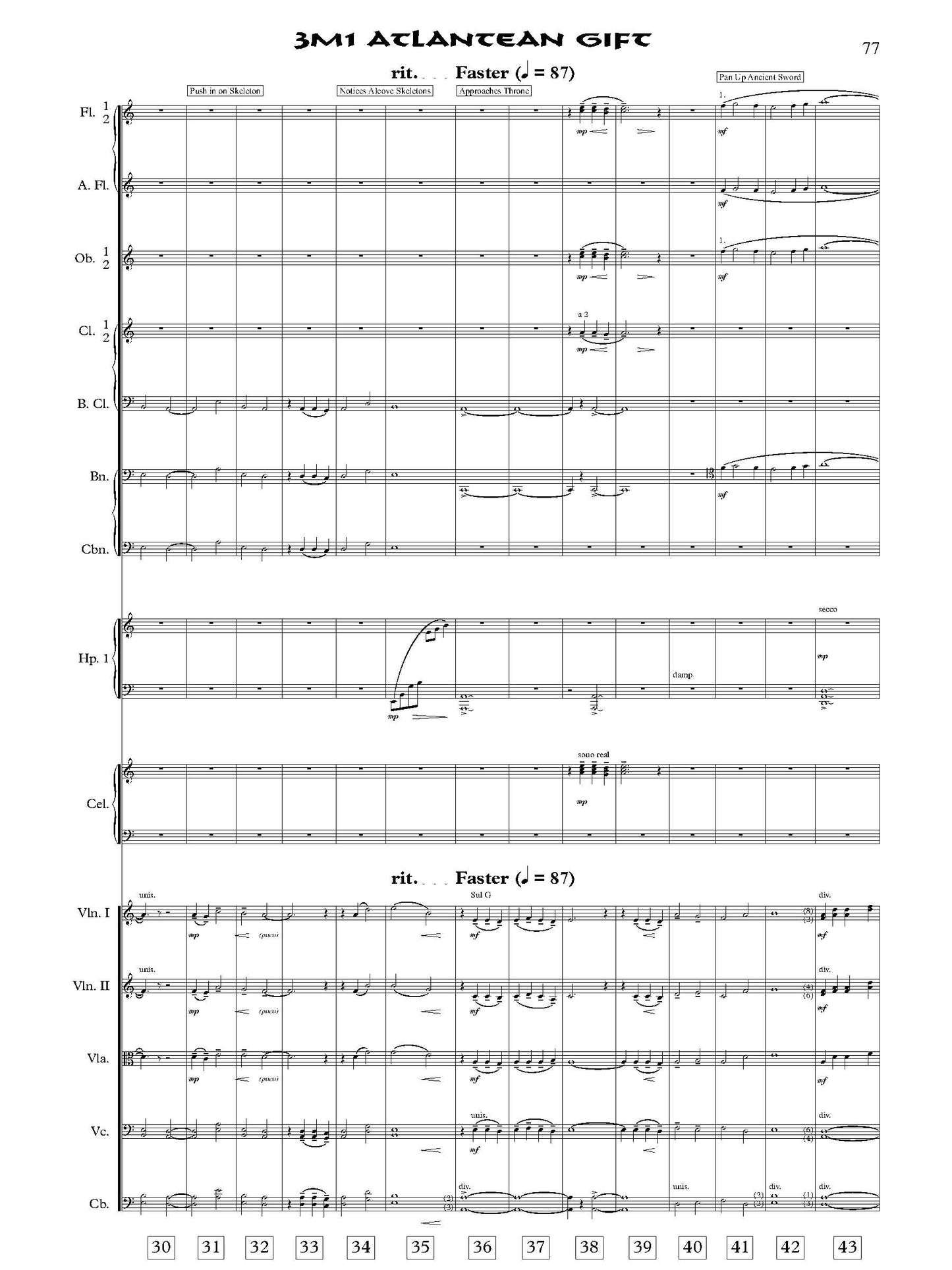 Basil Poledouris' "CONAN THE BARBARIAN" in Full Score