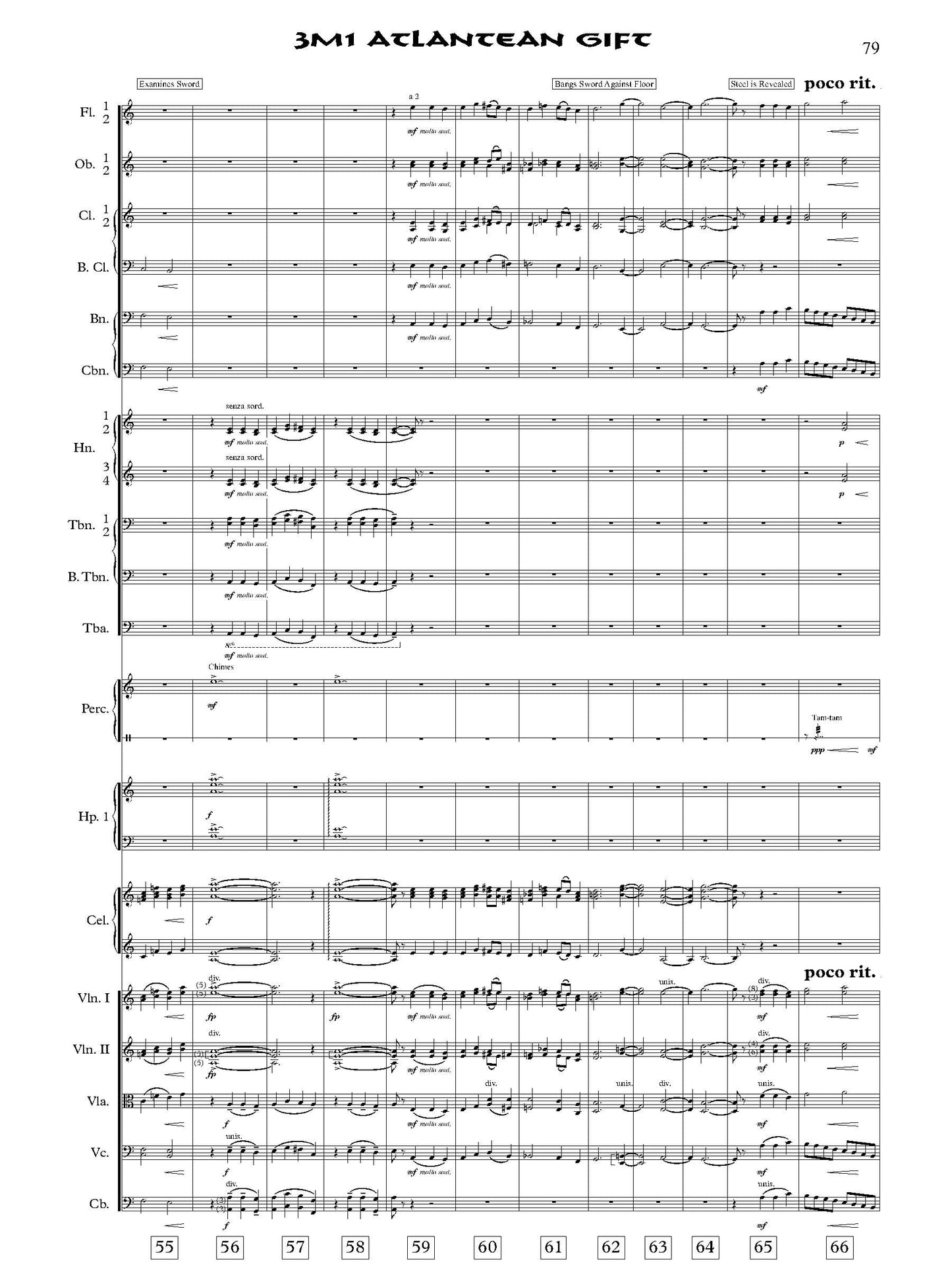 Basil Poledouris' "CONAN THE BARBARIAN" in Full Score