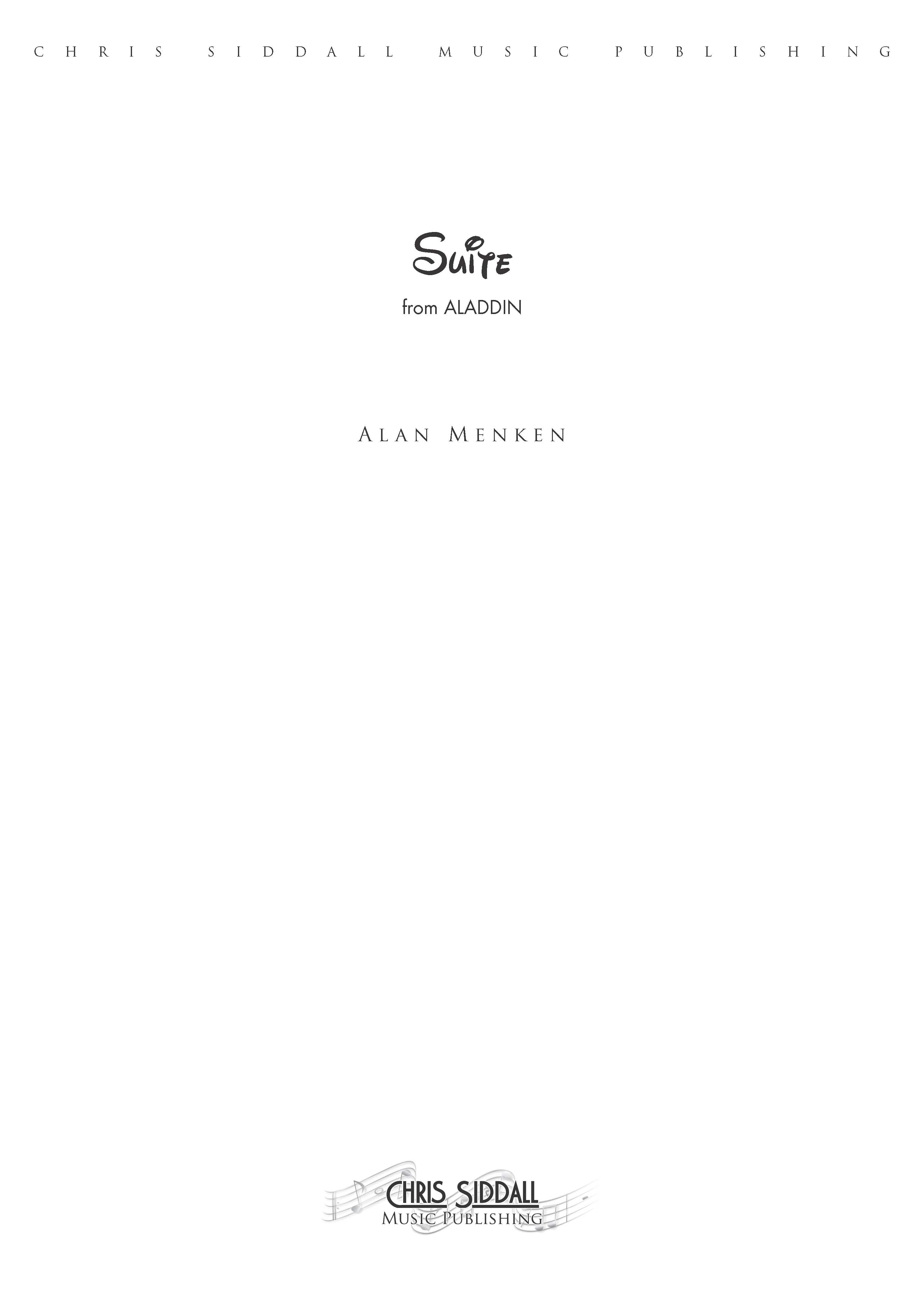 SUITE from Aladdin - Alan Menken & Howard Ashman (Score Only