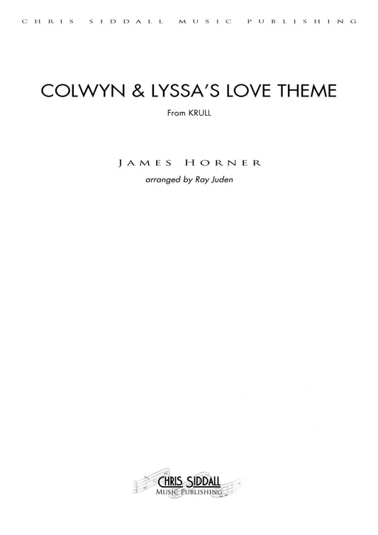 COLWYN & LYSSA'S LOVE THEME from Krull (Piano Solo) **DIGITAL DOWNLOAD**