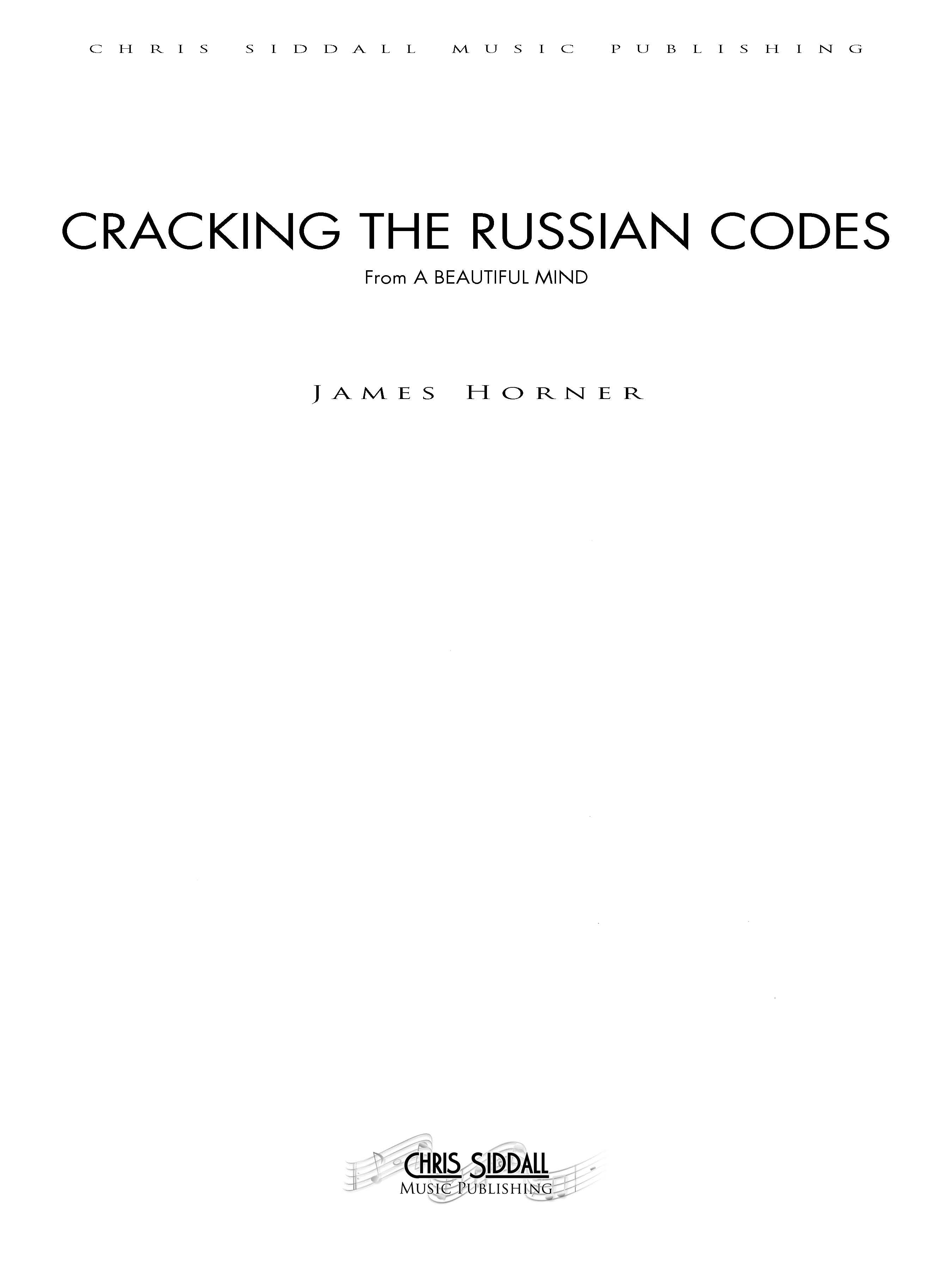 CRACKING THE RUSSIAN CODES from A Beautiful Mind - James Horner (Score ...
