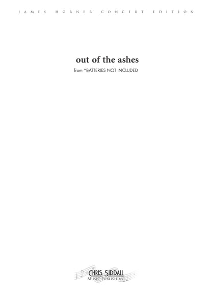 OUT OF THE ASHES from *batteries not included - James Horner (Score Only) **DIGITAL DOWNLOAD**