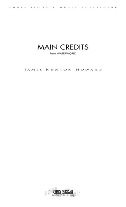 MAIN CREDITS from Waterworld - James Newton Howard (Score Only) **DIGITAL DOWNLOAD**