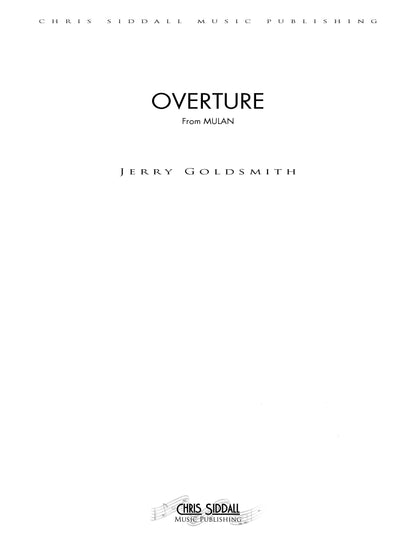 OVERTURE from Mulan - Jerry Goldsmith (Score Only) **DIGITAL DOWNLOAD**