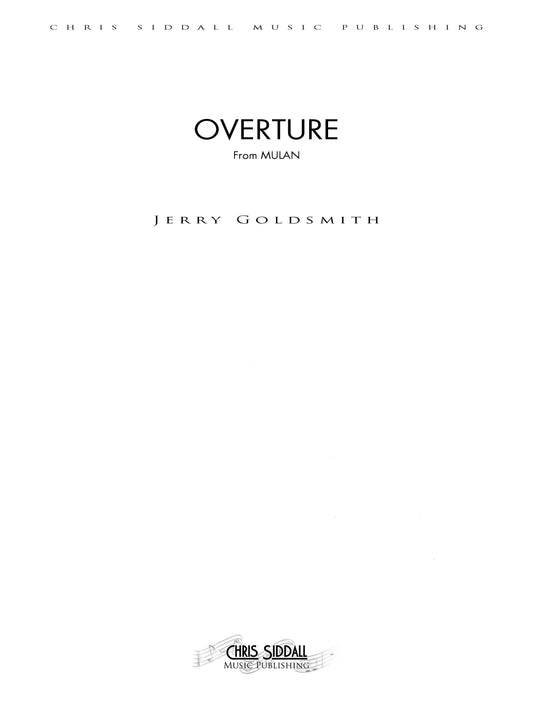 OVERTURE from Mulan - Jerry Goldsmith (Score Only) **DIGITAL DOWNLOAD**