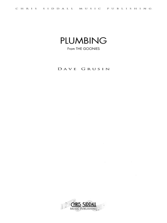 PLUMBING from The Goonies - Dave Grusin (Score Only) **DIGITAL DOWNLOAD**