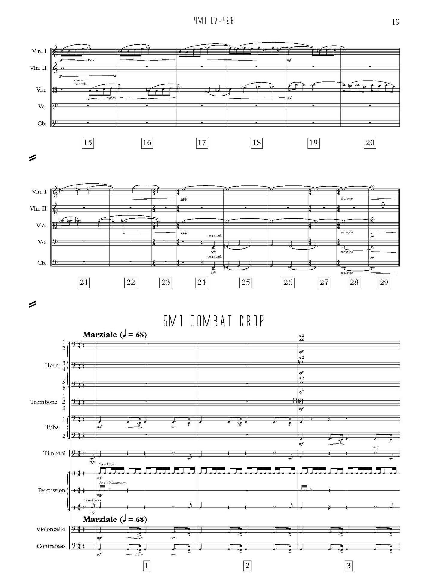 James Horner's "ALIENS" in Full Score