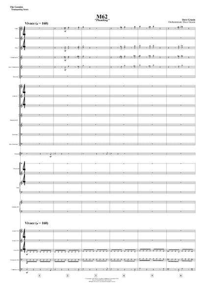 PLUMBING from The Goonies - Dave Grusin (Score & Parts) **DIGITAL DOWNLOAD**