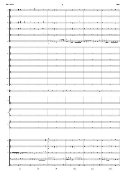 PLUMBING from The Goonies - Dave Grusin (Score Only) **DIGITAL DOWNLOAD**