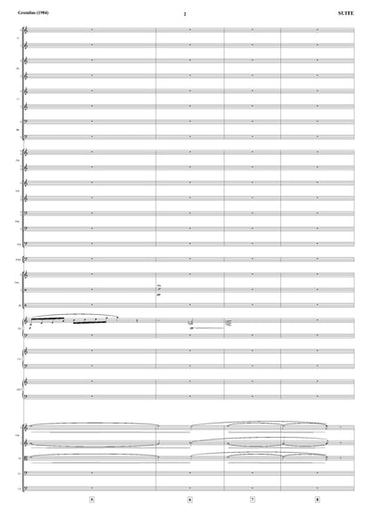 SUITE from Gremlins - Jerry Goldsmith (Score Only) **DIGITAL DOWNLOAD**