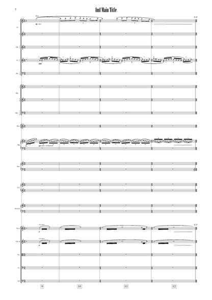 MAIN TITLE from To Kill a Mockingbird - Elmer Bernstein (Score & Parts) **DIGITAL DOWNLOAD**