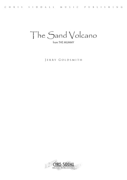 THE SAND VOLCANO from The Mummy - Jerry Goldsmith (Score Only) **DIGITAL DOWNLOAD**