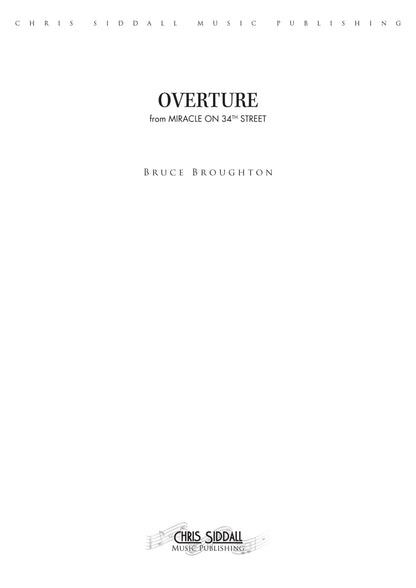 OVERTURE from Miracle on 34th Street - Bruce Broughton (Score Only) **DIGITAL DOWNLOAD**