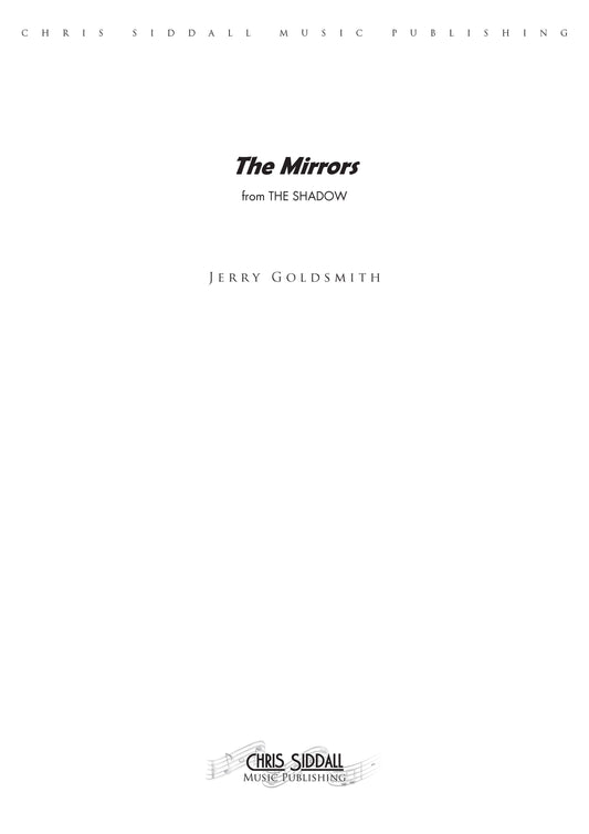 THE MIRRORS from The Shadow - Jerry Goldsmith (Score Only) **DIGITAL DOWNLOAD**