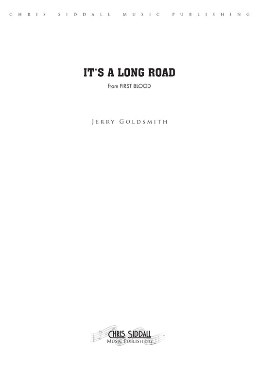 IT'S A LONG ROAD from First Blood - Jerry Goldsmith (Score Only) **DIGITAL DOWNLOAD**