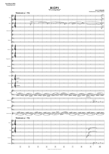 IT'S A LONG ROAD from First Blood - Jerry Goldsmith (Score Only) **DIGITAL DOWNLOAD**