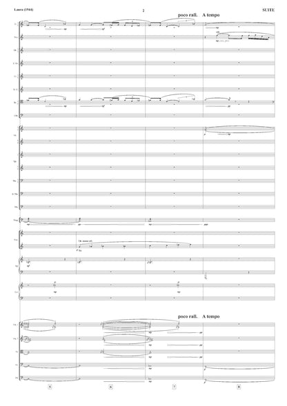 SUITE from Laura - David Raksin (Score Only) **DIGITAL DOWNLOAD**