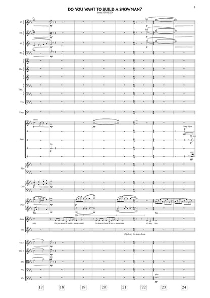 SUITE from Frozen - Kristen Anderson-Lopez & Robert Lopez (Score & Parts) **DIGITAL DOWNLOAD**