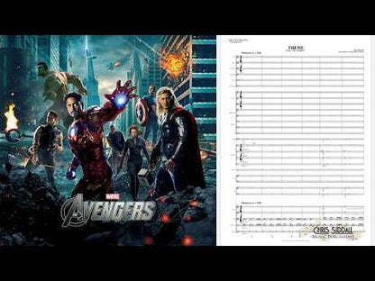 THEME from The Avengers - Alan Silvestri (Score & Parts) **DIGITAL DOWNLOAD**