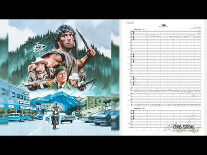 IT'S A LONG ROAD from First Blood - Jerry Goldsmith (Score Only) **DIGITAL DOWNLOAD**