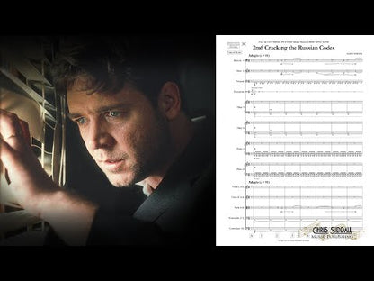 CRACKING THE RUSSIAN CODES from A Beautiful Mind - James Horner (Score Only) **DIGITAL DOWNLOAD**