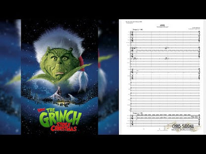 THE SLEIGH OF PRESENTS from How the Grinch Stole Christmas - James Horner (Score & Parts) **DIGITAL DOWNLOAD**