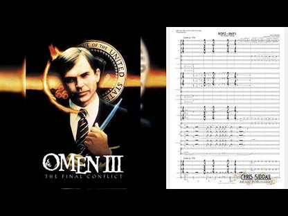 THE SECOND COMING - Omen III: The Final Conflict - Jerry Goldsmith (Score Only) **DIGITAL DOWNLOAD**