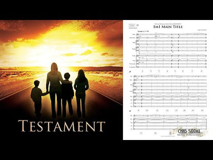 James Horner's "TESTAMENT" in Full Score **DIGITAL DOWNLOAD**