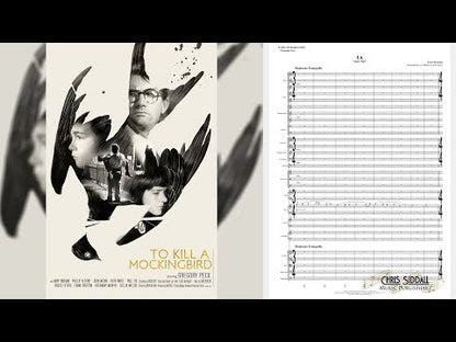 MAIN TITLE from To Kill a Mockingbird - Elmer Bernstein (Score & Parts) **DIGITAL DOWNLOAD**