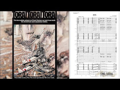 MAIN TITLE from Tora! Tora! Tora! - Jerry Goldsmith (Score Only) **DIGITAL DOWNLOAD**