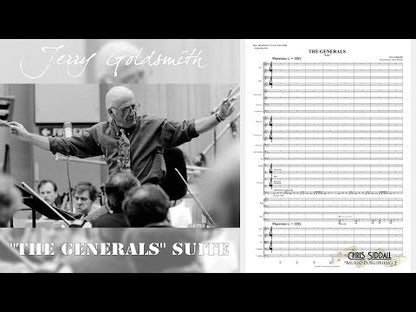 THE GENERALS: SUITE from MacArthur & Patton - Jerry Goldsmith (Score & Parts) **DIGITAL DOWNLOAD**