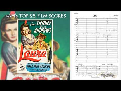 SUITE from Laura - David Raksin (Score Only) **DIGITAL DOWNLOAD**