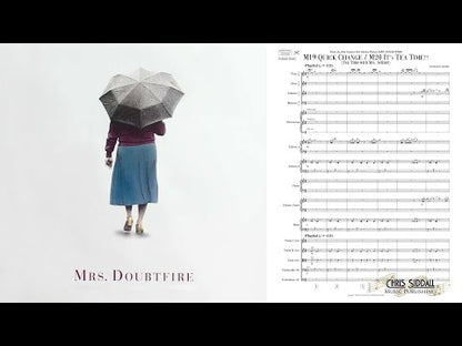 TEA TIME WITH MRS. SELLNER from Mrs. Doubtfire - Howard Shore (Score Only) **DIGITAL DOWNLOAD**