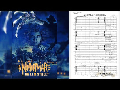 A NIGHTMARE FOR ORCHESTRA - Overture from A Nightmare on Elm Street - Charles Bernstein (Score Only) **DIGITAL DOWNLOAD**